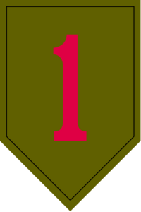 Écusson 1st Infantry Division